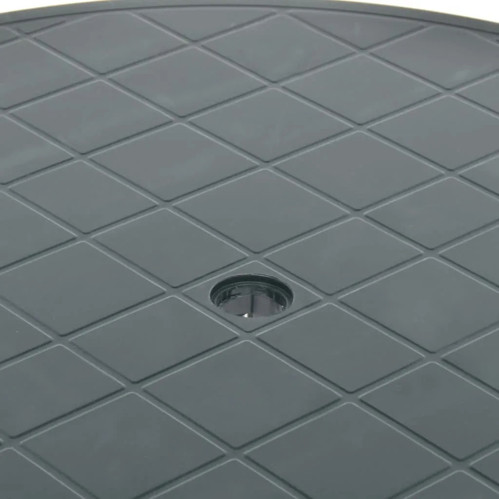 VidaXL Gartentisch Grün 89 Cm Kunststoff 5 VidaXL Gartentisch Grün 89 Cm Kunststoff – Bild 5