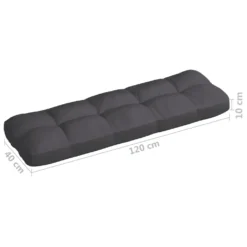 VidaXL Palettensofa-Auflagen 2 Stk. Anthrazit -Kaufland af14e092c09da634d84797551b3d08fe