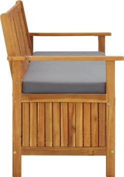 VidaXL Gartenbank Mit Stauraum 120 Cm Massivholz Akazie -Kaufland af5f5b086e921fae252f77679e9fdb8d