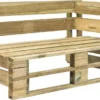 VidaXL Garten-Paletten-Eckbank Holz