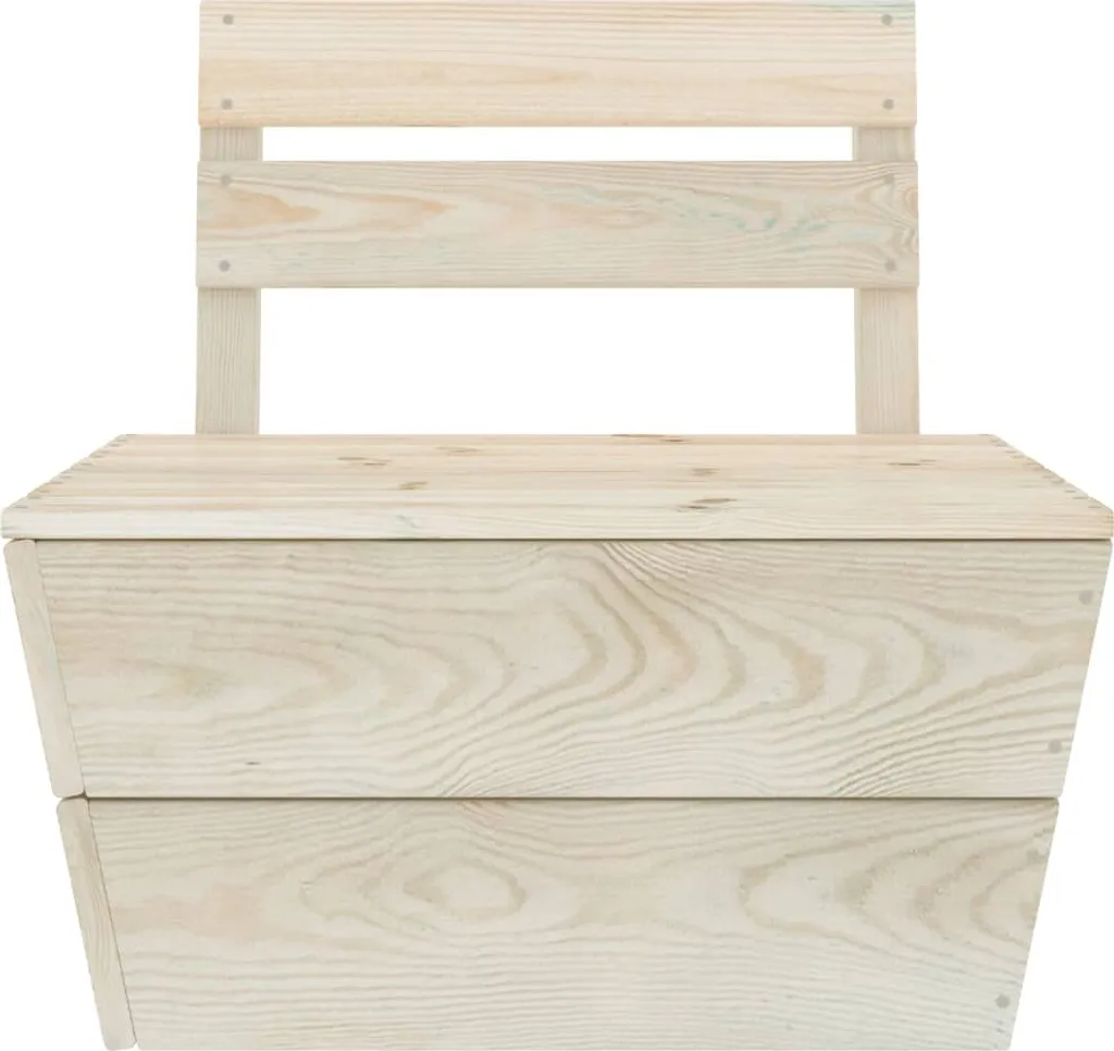 VidaXL 5-tlg. Garten-Paletten-Lounge-Set Imprägniertes Fichtenholz 8 VidaXL 5-tlg. Garten-Paletten-Lounge-Set Imprägniertes Fichtenholz – Bild 8