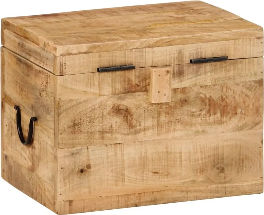 VidaXL Aufbewahrungsbox 39x28x31 Cm Massivholz Mango 4 VidaXL Aufbewahrungsbox 39x28x31 Cm Massivholz Mango – Bild 4