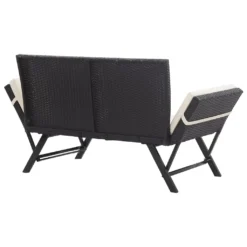 VidaXL Gartenbank Mit Auflagen 176 Cm Schwarz Poly Rattan 12 VidaXL Gartenbank Mit Auflagen 176 Cm Schwarz Poly Rattan -Kaufland b5f96125a09a5a6690f59a2e20fb639e