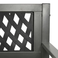 VidaXL Gartenbank 125 Cm Stahl Grau -Kaufland b65c749a604cc32f24973586017b2a04