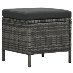 VidaXL 4-tlg. Garten-Sofagarnitur Mit Auflagen Poly Rattan Grau -Kaufland b717479b57cf4c1033d6d795a92f48b4