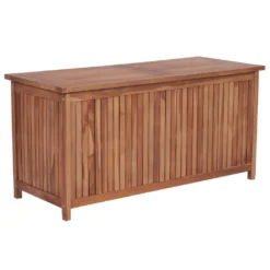 VidaXL Gartenbox 120x50x58 Cm Massivholz Teak