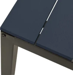 VidaXL Gartenbank 110 Cm Stahl Und WPC Schwarz -Kaufland bb2fbe881171f4caa16ec0425b818e96