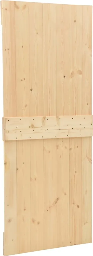 VidaXL Tür 90x210 Cm Kiefer Massivholz 6 VidaXL Tür 90x210 Cm Kiefer Massivholz – Bild 6