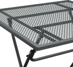 VidaXL Gartentisch 80x80x72 Cm Streckmetall Anthrazit -Kaufland c051b264c921111dd5953d2c24ebbbec