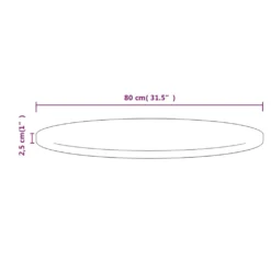 VidaXL Tischplatte Ø80x2,5 Cm Massivholz Kiefer 11 VidaXL Tischplatte Ø80x2,5 Cm Massivholz Kiefer -Kaufland c0c136ab5abd00317e5af30a79c34c5c
