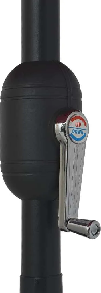 VidaXL Sonnenschirm Mit Metall-Mast 400 Cm Grün 5 VidaXL Sonnenschirm Mit Metall-Mast 400 Cm Grün – Bild 5