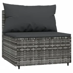 VidaXL 4-tlg. Garten-Lounge-Set Mit Kissen Grau Poly Rattan 14 VidaXL 4-tlg. Garten-Lounge-Set Mit Kissen Grau Poly Rattan -Kaufland c142a45f71ba6579236588ec00e70e7d