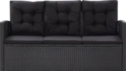 VidaXL 6-tlg. Garten-Lounge-Set Mit Kissen Poly Rattan Schwarz 12 VidaXL 6-tlg. Garten-Lounge-Set Mit Kissen Poly Rattan Schwarz -Kaufland c5f5d5eb412eece0e24effcd157ef99c