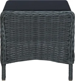 VidaXL Verstellbarer Gartensessel Mit Fußhocker Poly Rattan Dunkelgrau 15 VidaXL Verstellbarer Gartensessel Mit Fußhocker Poly Rattan Dunkelgrau -Kaufland c69d0de0934493d0d28209474e9af2e6