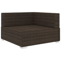 VidaXL Modular-Sofa-Eckteil 1 Stk. + Auflagen Poly Rattan Braun 12 VidaXL Modular-Sofa-Eckteil 1 Stk. + Auflagen Poly Rattan Braun -Kaufland c91c86042818c79538876e2412127939
