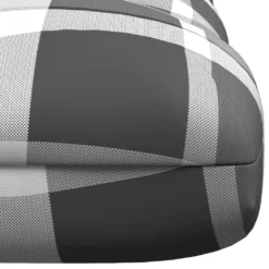 VidaXL Palettensofa-Kissen Grau Karomuster 120x80x10 Cm -Kaufland ca0917a073bff7413879631e2af6ce1a