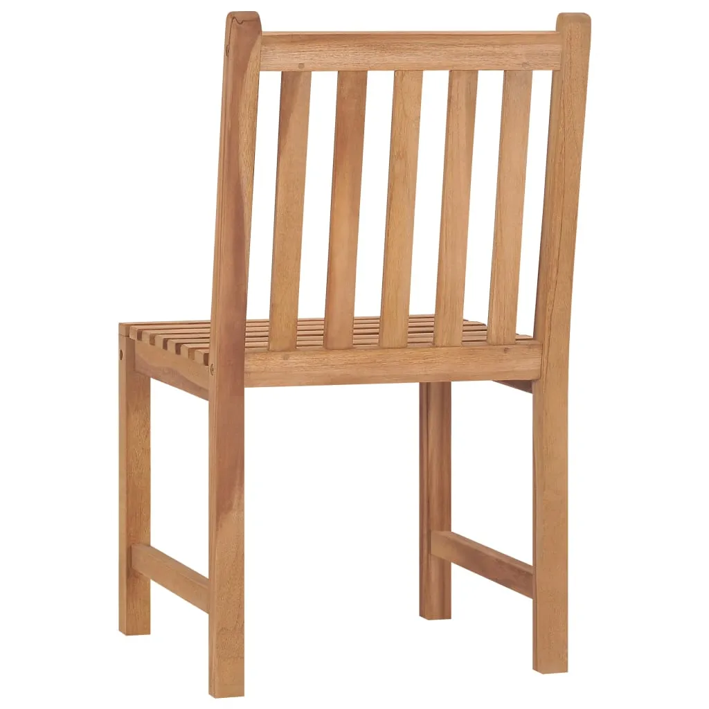VidaXL Gartenstühle 2 Stk. Massivholz Teak 5 VidaXL Gartenstühle 2 Stk. Massivholz Teak – Bild 5