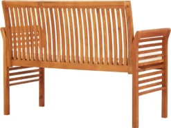 VidaXL 2-Sitzer Gartenbank Mit Kissen 120 Cm Massivholz Akazie -Kaufland cbc6f5f2861f2b7dbfbe1a30c7a56637