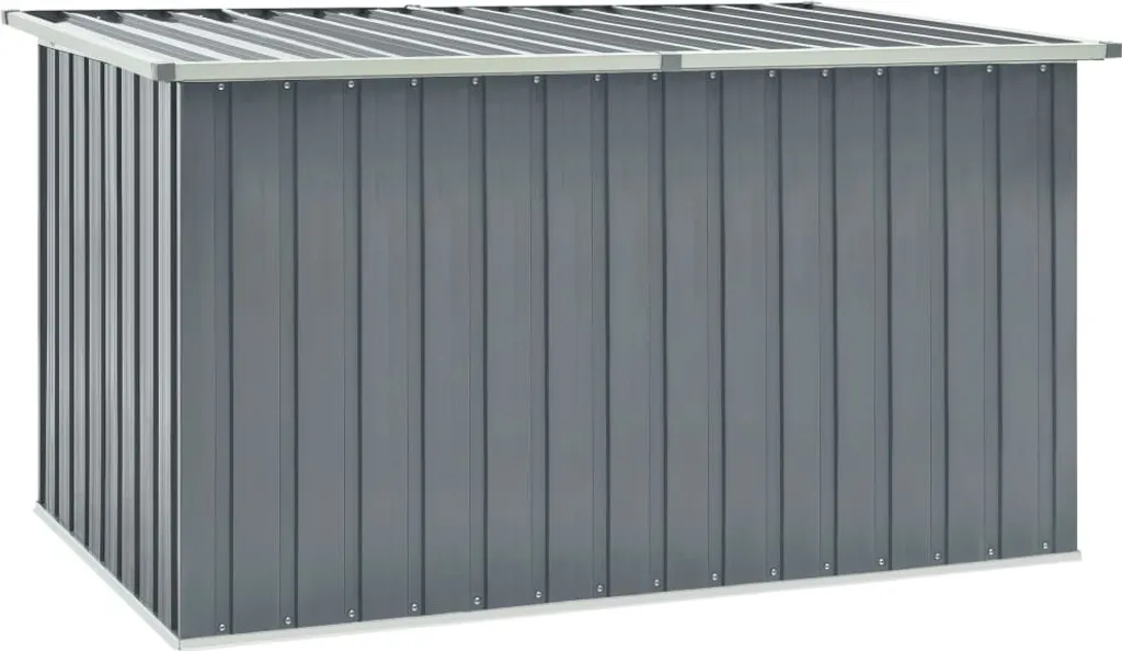 VidaXL Gartenbox Grau 171 X 99 X 93 Cm 1 VidaXL Gartenbox Grau 171 X 99 X 93 Cm