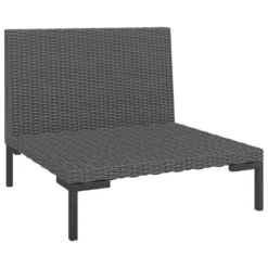 VidaXL Gartensofa Mit Kissen Halbrundes Poly Rattan -Kaufland ccfafc4ca3c52e7daf1b4bd1df20192a