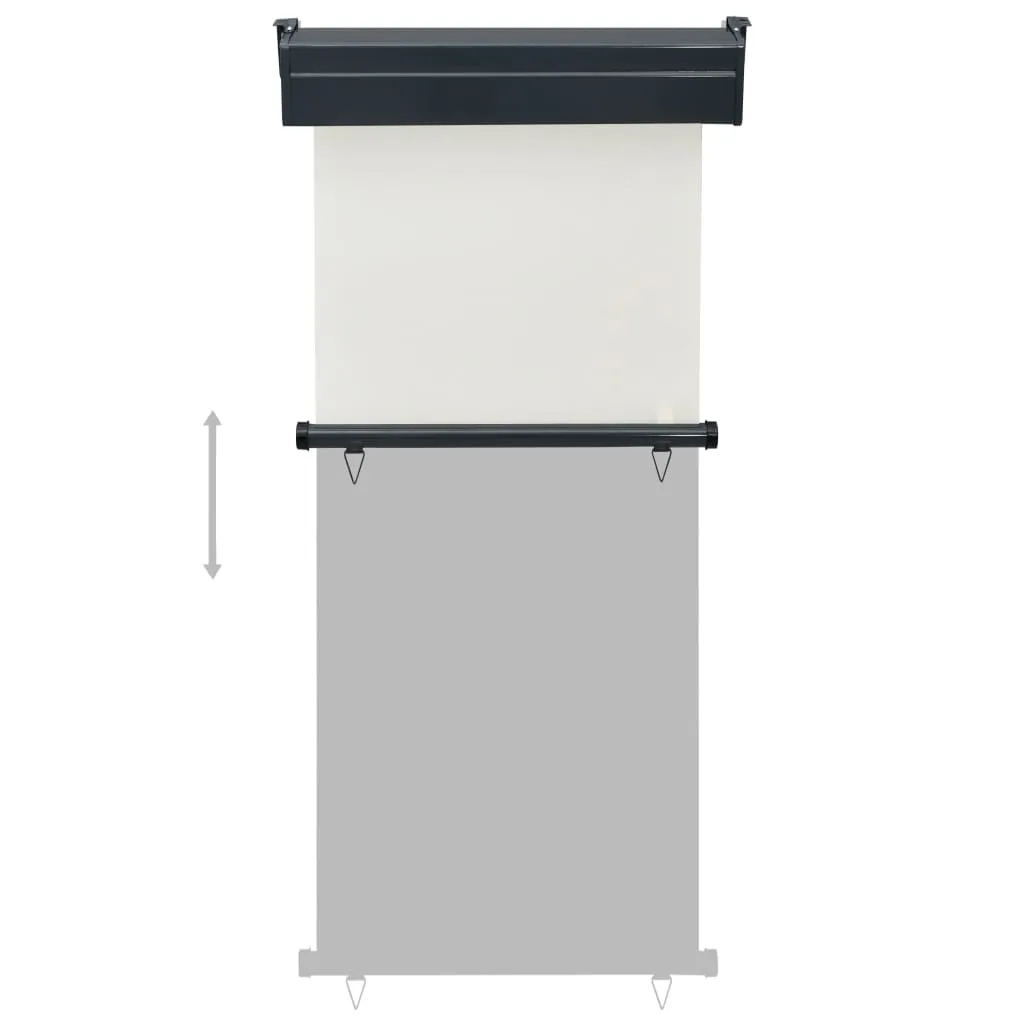 VidaXL Balkon-Seitenmarkise 80 × 250 Cm Cremeweiß 4 VidaXL Balkon-Seitenmarkise 80 × 250 Cm Cremeweiß – Bild 4