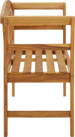 VidaXL Gartenbank 114 Cm Massivholz Akazie -Kaufland d041ab6cf26414ac58b7c87ec676f444