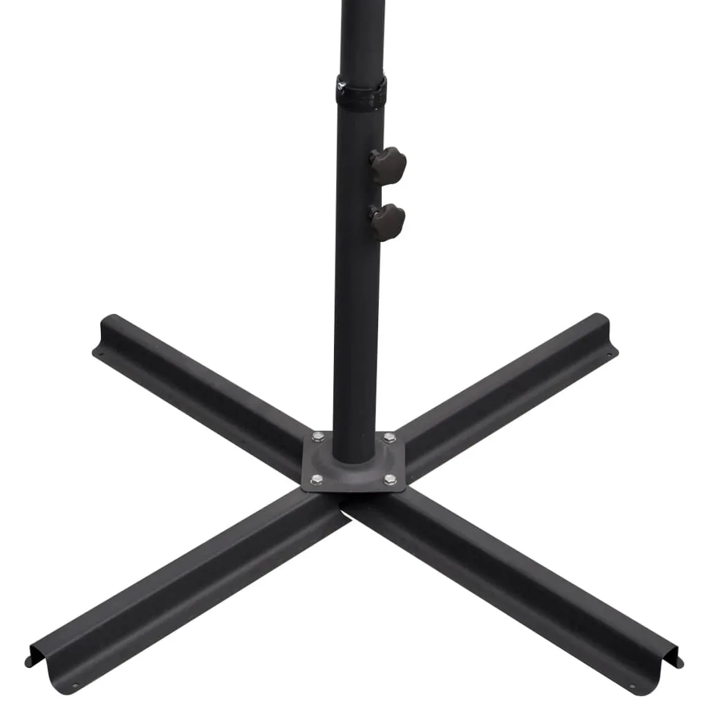 VidaXL Freiarm-Sonnenschirm 3,5 M Blau 6 VidaXL Freiarm-Sonnenschirm 3,5 M Blau – Bild 6