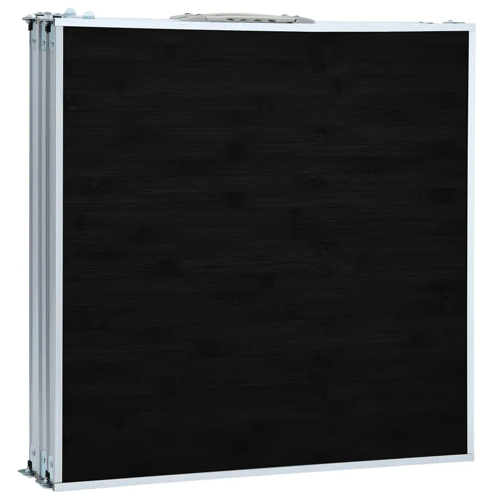 VidaXL Klappbarer Campingtisch Grau Aluminium 180 X 60 Cm 5 VidaXL Klappbarer Campingtisch Grau Aluminium 180 X 60 Cm – Bild 5