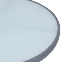 VidaXL Gartentisch Hellgrau 80 Cm Stahl Und Glas -Kaufland d285cd34e0d91a5ddb17580d2e5a3660