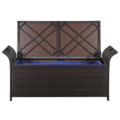 VidaXL Truhenbank Mit Polster 138 Cm Poly Rattan Braun 8 VidaXL Truhenbank Mit Polster 138 Cm Poly Rattan Braun -Kaufland d38c5147970b1309c6bf542ed4589489