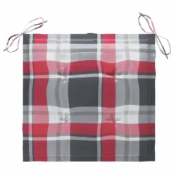 VidaXL Gartenstuhl-Kissen 4 Stk. Rot Karomuster 50x50x3 Cm Stoff 9 VidaXL Gartenstuhl-Kissen 4 Stk. Rot Karomuster 50x50x3 Cm Stoff -Kaufland d4463204d382835b21b00f0ba7598bc2