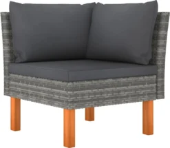 VidaXL 4-Sitzer-Gartensofa Mit Kissen Grau Poly Rattan 10 VidaXL 4-Sitzer-Gartensofa Mit Kissen Grau Poly Rattan -Kaufland d5867620877a4b1d7db688ec7c2cee7f