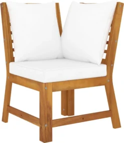 VidaXL 3-tlg. Garten-Lounge-Set Mit Creme Kissen Akazie Massivholz -Kaufland d73b824a979239c77c50099770824cef 1