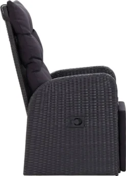 VidaXL 3-tlg. Bistro-Set Mit Auflagen Poly Rattan Schwarz -Kaufland da9cc6ea1e923ce1e909d0597fe4b772