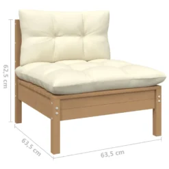 VidaXL 5-tlg. Garten-Lounge-Set Mit Kissen Honigbraun Kiefernholz 14 VidaXL 5-tlg. Garten-Lounge-Set Mit Kissen Honigbraun Kiefernholz -Kaufland dad4c3496539752cb4ccfacd42bcca54