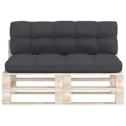 VidaXL Palettensofa-Auflagen 2 Stk. Anthrazit -Kaufland daeefce7f25509efca438c91c7cecaa2