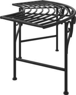 VidaXL Baumbank 113 Cm Schwarz Stahl -Kaufland db3cf9713d4c40277f9291dc9a5adf98