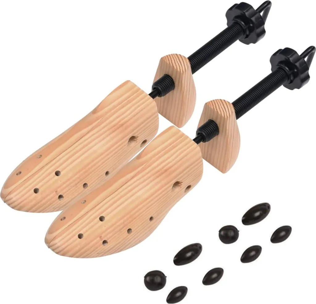 VidaXL Schuhspanner Größe 41-46 Massivholz Kiefer 2 VidaXL Schuhspanner Größe 41-46 Massivholz Kiefer – Bild 2