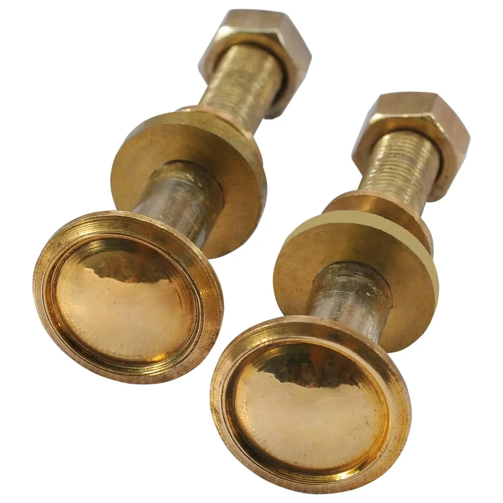 VidaXL Ersatzräder Für Sonnenliege 2 Stk. Massivholz Teak 5 VidaXL Ersatzräder Für Sonnenliege 2 Stk. Massivholz Teak – Bild 5