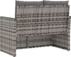 VidaXL Gartenbank Mit Kissen Grau 105 Cm Poly Rattan 13 VidaXL Gartenbank Mit Kissen Grau 105 Cm Poly Rattan -Kaufland df136e1ee2ad8c7f998a2130752067cc