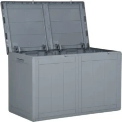 VidaXL Garten-Aufbewahrungsbox 180 L Grau PP Rattan 10 VidaXL Garten-Aufbewahrungsbox 180 L Grau PP Rattan -Kaufland e58bfa665f73dd34cf39fba34249dc3b