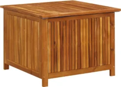 VidaXL Garten-Aufbewahrungsbox 75x75x58 Cm Massivholz Akazie
