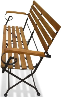 VidaXL Gartenbank Klappbar 112 Cm Massivholz Akazie -Kaufland e7f34524f41c37b6dd68446ac3d3bea7