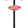 VidaXL Weihnachts-Straßenlampe Mit Weihnachtsmann 81 X 40 X 188 Cm PVC