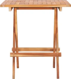 VidaXL Klappbarer Bistrotisch 60 X 60 X 65 Cm Teak Massiv -Kaufland eb971898d47a5a3c3cd3f1f557145e42
