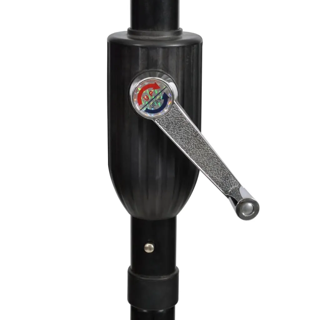 VidaXL Sonnenschirm 200 X 300 Cm Sandweiß Rechteckig 3 VidaXL Sonnenschirm 200 X 300 Cm Sandweiß Rechteckig – Bild 3