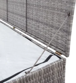 VidaXL Gartenbox Grau 150x50x60 Cm Poly Rattan -Kaufland ed194dc8874584e9aa660a350fee071e