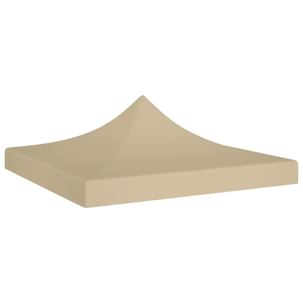 VidaXL Partyzelt-Dach 3x3 M Beige 270 G/m² 1 VidaXL Partyzelt-Dach 3x3 M Beige 270 G/m²