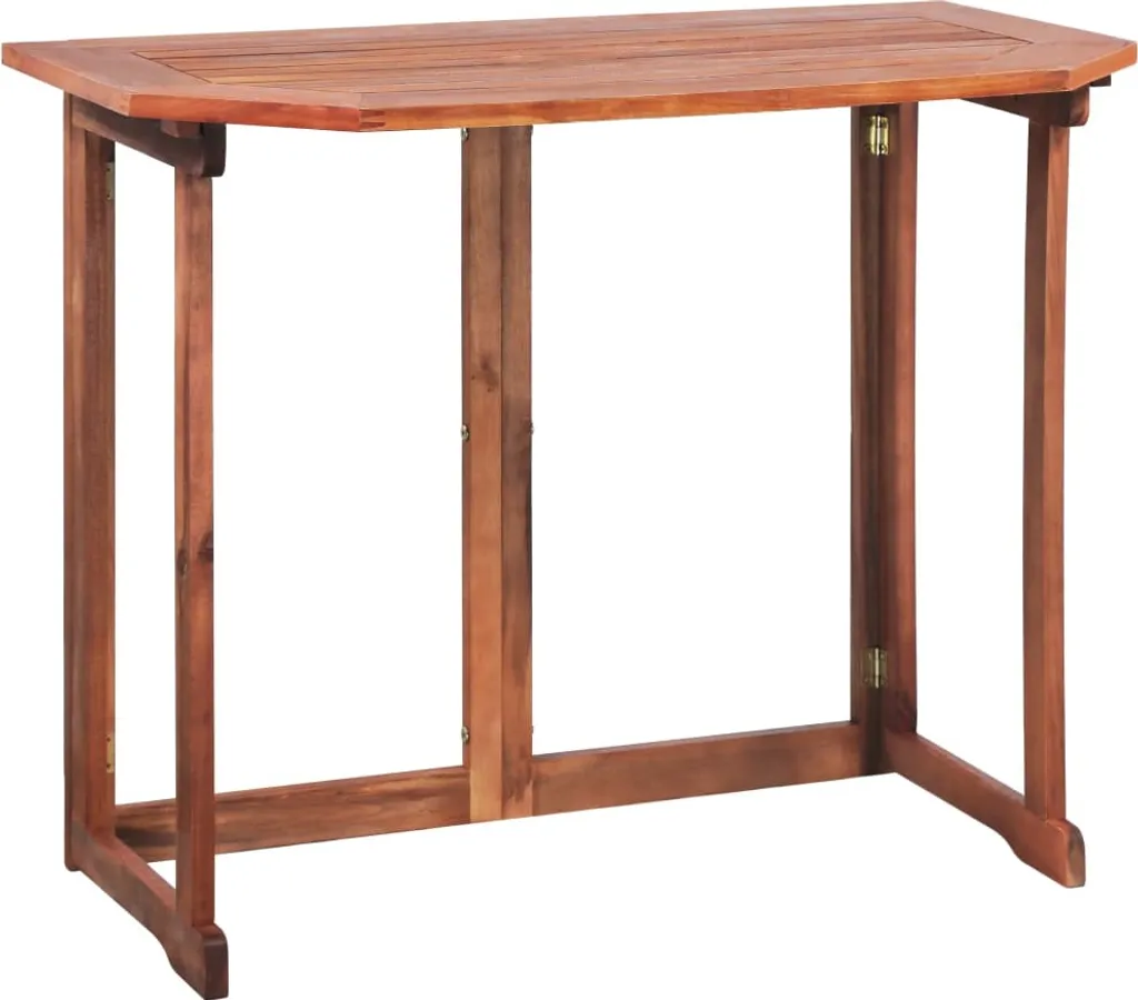 VidaXL Bistrotisch 90x50x75 Cm Akazie Massivholz 2 VidaXL Bistrotisch 90x50x75 Cm Akazie Massivholz – Bild 2