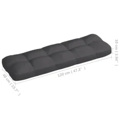 VidaXL Palettensofa-Auflagen 7 Stk. Anthrazit -Kaufland efdc19430117ebec127fcca8ccd2cc6b